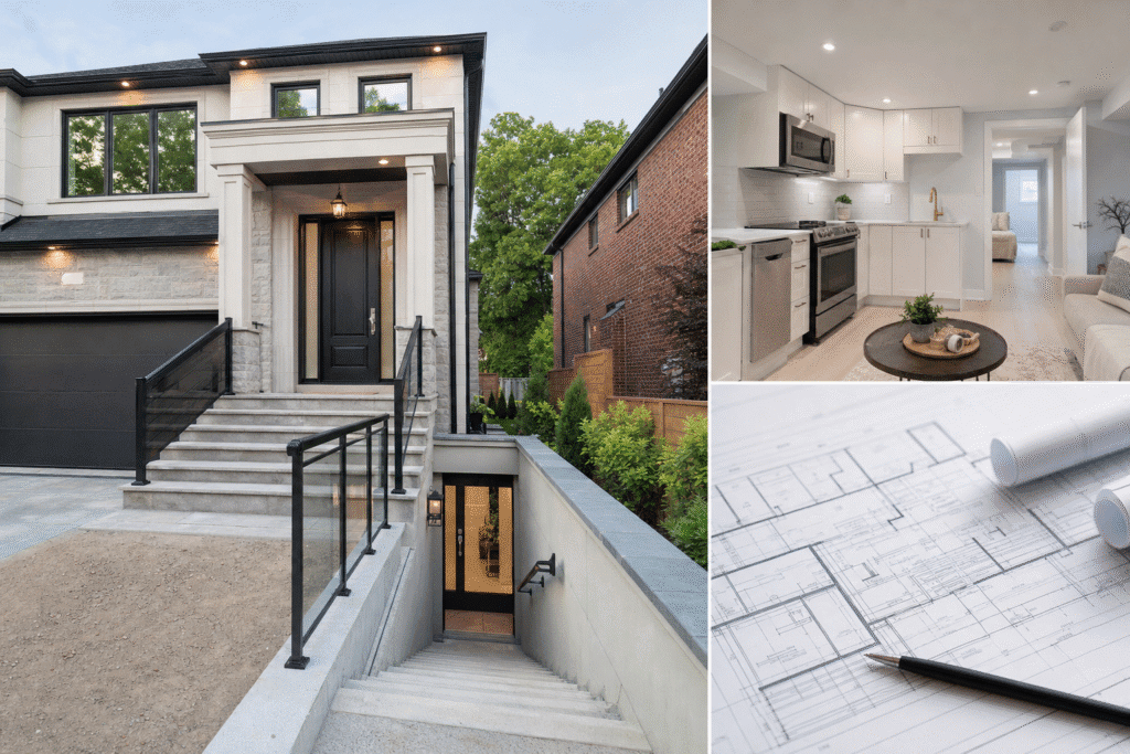 what makes a basement suite legal