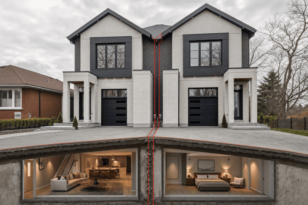 What are the disadvantages of link houses?