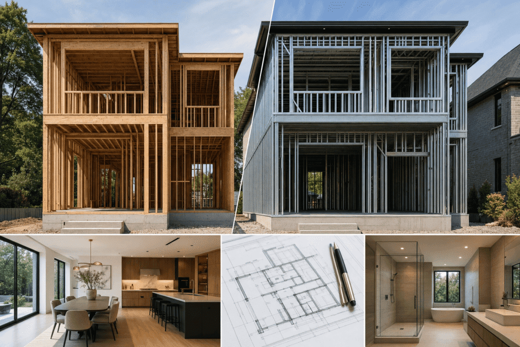 LGS vs. Wood Framing: Which Is Better for Small Residential Construction?